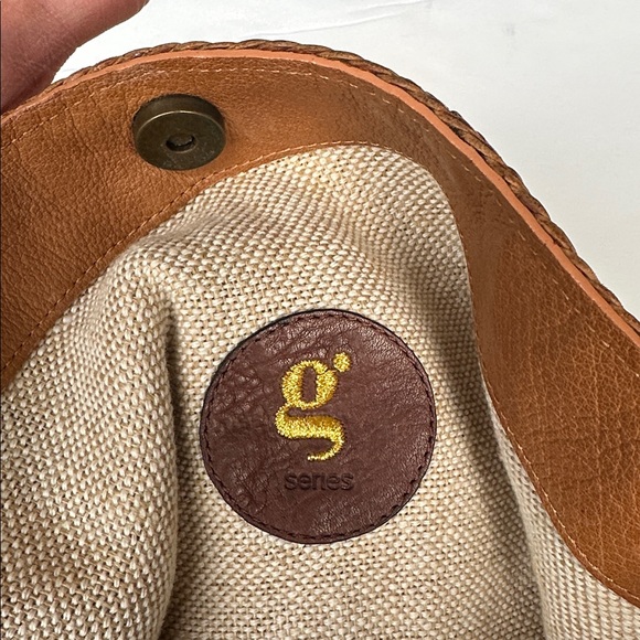 Rare G series Cole Haan handbag - Woven Leather - Picture 5 of 11